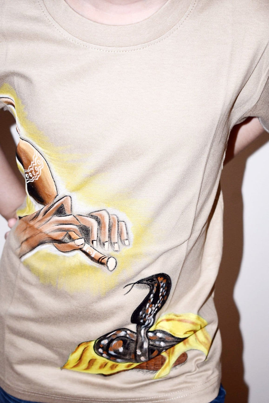 Tricou pentru Copii - Snake Charmer - 12-13 - Tricou Copii